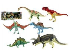 Sada Dinosaurus hýbajúce sa 6ks plast v krabici 48x17x13cm Cena za 1ks