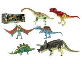 Sada Dinosaurus hýbající se 6ks plast v krabici 48x17x13cm