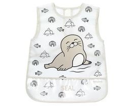 Dětský bryndák, zástěrka ACTIVE BABY - Seal, BabyOno