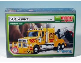 Stavebnica Monti 42 SOS Service Western star 1:48 v krabici 22x15x6cm Cena za 1ks