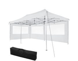 tectake 403158 skládací pavilon viola 3x6 m s 2 bočnicemi