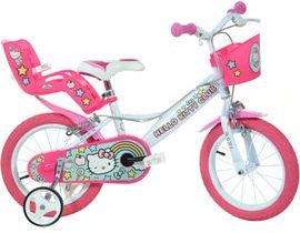 DINO Bikes - Dětské kolo 14" 144RL-HK2 Hello Kitty 2