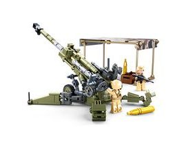 Sluban Model Bricks M38-B0890 Kanón M777 Howitzer