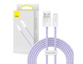 Baseus Dynamic kabel USB na Lightning, 2,4 A, 2 m (fialový)