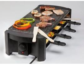 Raclette Gril z prírodného kameňa - Domo DO9039G, pre 8 ľudí