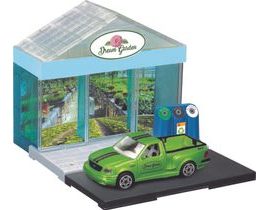 Bburago 1:43 Street Fire City Garden House