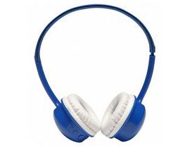 Skladacie slúchadlá s Bluetooth Denver Electronics BTH-150 250 mAh Modrý