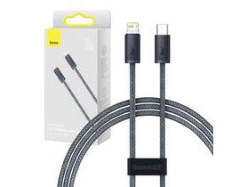 Kabel Baseus Dynamic Series USB-C na Lightning, 20W, 1m (šedý)