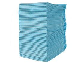 Absorpční hygienické podložky pro domácí mazlíčky 60 x 60 cm - 50 ks plus 2 role sáčků