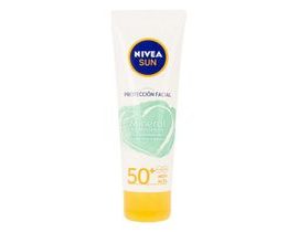 Opalovací krém Sun Facial Mineral Nivea 50+ (50 ml)