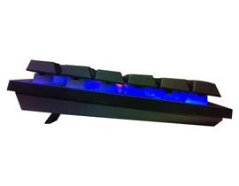 Herní klávesnice s RGB podsvícením a numerikou - černá
