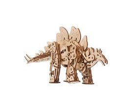 Ugears 3D dřevěné mechanické puzzle Stegosaurus