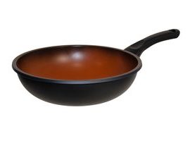 DOMO pánev Wok Terracotta EVO 28 cm, Počet vrstev: 6, indukce