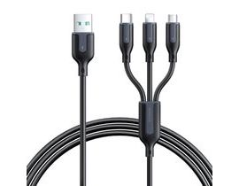 Kabel USB Joyroom S-1T3018A15, 3 v 1, 3,5A/kabel 1,2 m (černý)