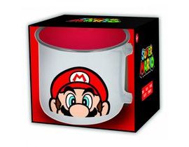 Snídaňový keramický hrnek Super Mario 400ml