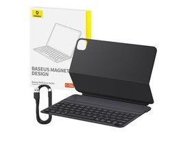 Magnetické pouzdro s klávesnicí Baseus Brilliance pro Pad Pro12,9" (černé)