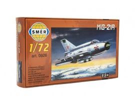 Model MiG-21R 1:72 15x21,8cm v krabici 25x14,5x4,5cm Cena za 1ks