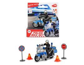 Policajný motocykel 10 cm s ing.