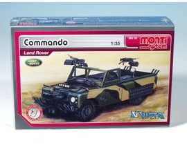 Stavebnica Monti 29 Commando Land Rover 1:35 v krabici 22x15x6cm Cena za 1ks