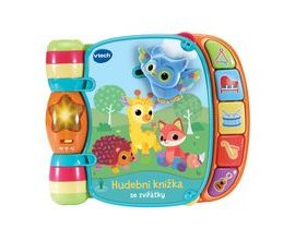 Vtech Hudební knížka se zvířátky CZ