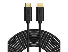 Kabel Baseus 2x HDMI 2.0 4K 30Hz, 3D, HDR, 18Gbps, 8m - černý