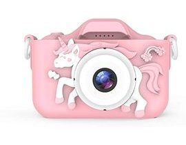 Digitální fotoaparát pro děti růžový X5 jednorožec