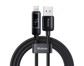 Kabel USB-A na Lightning Mcdodo CA-5000, 1,2 m (černý)