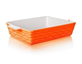 Banketová forma Buffer Obdĺžniková Culinaria Orange 33 x 21 cm