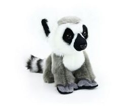 Plyšový lemur sedící 18 cm ECO-FRIENDLY