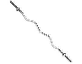 Tectake 402284 Barbell Shared - Chrome Chrome Steel