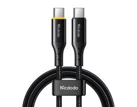 Kabel USB-C na USB-C Mcdodo CA-3461, PD 100W, 1,8 m (černý)