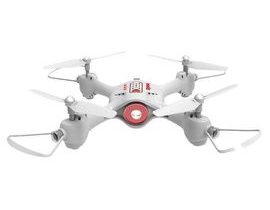 Syma dron X23 bílá, 6axis gyro, barometr, LED, 360° otočky