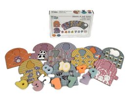 Naučné dřevěné puzzle - počítání, Adam Toys