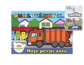 Omalovánky Moje první auta 8 listů 21x14,5 cm MPA