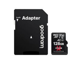 Paměťová karta Goodram IRDM microSD 128GB + adaptér (IR-M2AA-1280R12)