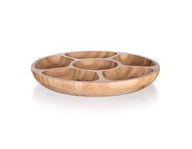 BANQUET BOWL STLIT BRILLANTE BAMBOO 31,5 x 4 cm