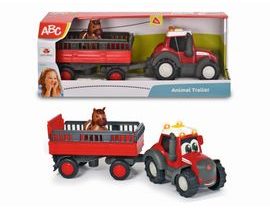 ABC Traktor Massey Ferguson s přívěsem 30 cm