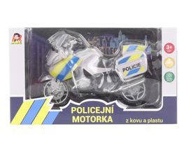 Motobike Police Metal 12 cm