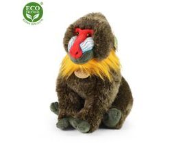 Plyšový mandril 32 cm ECO-FRIENDLY