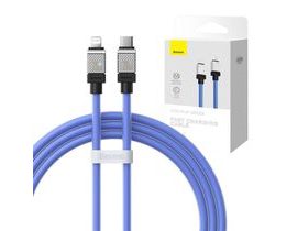 Rychlonabíjecí kabel Baseus USB-C do Coolplay Series 1m, 20W (fialový)