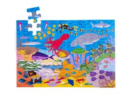 Bigjigs Toys Podlahové puzzle Podmorský svet 48dílků