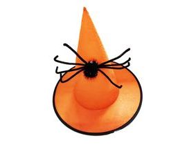 Klobouk čarodějnice / Halloween s pavoukem