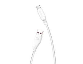 Kabel USB-Micro USB Dudao L2M 5A 1m (bílý)