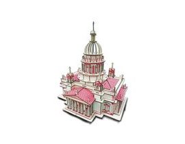 Woodcraft Dřevěné 3D puzzle Issa Kiev's Cathedral