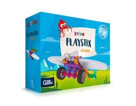 ALBI Kvído - Stavebnice Playstix - letadlo 26 dílků