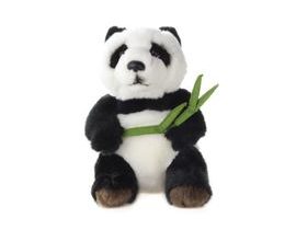 Plyš Panda s listem 18 cm