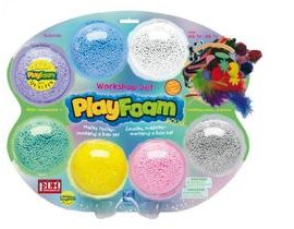 Modelína/Plastelína kuličková s doplňky PlayFoam na kartě