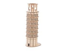 Woodcraft Dřevěné 3D puzzle Šikmá Věž V Pise