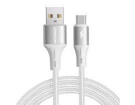 Kabel Light-Speed USB k USB-C SA25-AC3 / 3A / 1,2 m (bílý)