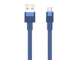 Kabel USB-micro USB Remax Flushing, RC-C001, 1 m, (modrý)